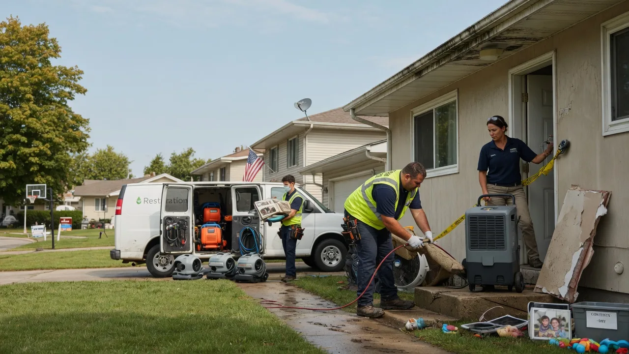 Water Damage Restoration in Berthold, ND near me